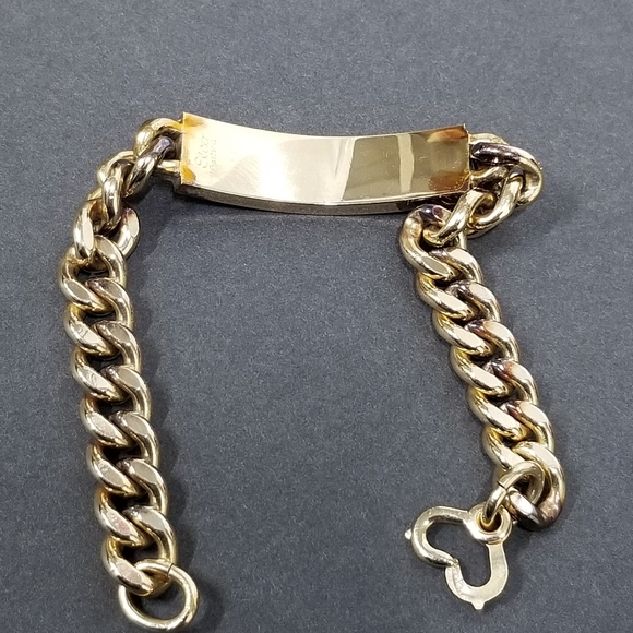 Elco 12k Gold Filled Chunky Bracelet - Picture 6 of 14